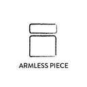 Pompidou 40" Modular Armless Piece