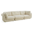 Pompidou 120" Modular Three-Piece Sectional