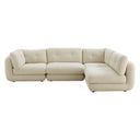 Pompidou 120" Modular Four-Piece Sectional