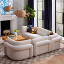 Pompidou 120" Modular Five-Piece Sectional