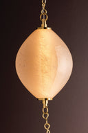 Vintage Brass Positano Chandelier 29.75" by Corbett Lighting, view 8