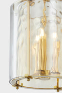 Aged Brass Ramsey Lantern 12" by Hudson Valley, view 3