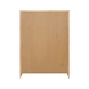 Bristol Park 40" Whitewashed Oak Wood 7-Drawer Chest