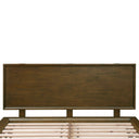 Emery Walnut Wood Platform Bed