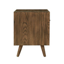 Emery 24" Walnut 1-Drawer Nightstand