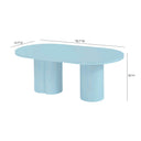 Elora 79" Lacquer Oval Dining Table