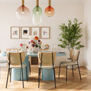 Elora 79" Lacquer Oval Dining Table