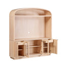 Marlow 77" Wood Entertainment Center