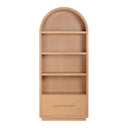 Marlow Wood Bookcase With File Drawer