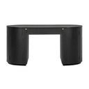 Marlow 64" Wood Executive Desk With Storage