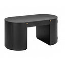 Marlow 64" Wood Executive Desk With Storage