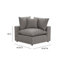 Cali Performance Fabric Modular Corner Chair