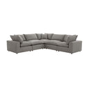Cali 5-Piece Performance Fabric Modular L-Sectional