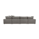 Cali 7-Piece Performance Fabric Modular Large Chaise Sectional