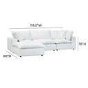 Cali 4-Piece Performance Fabric Modular Sectional