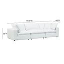 Cali 120" Performance Fabric Modular Sofa