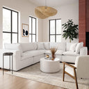 Cali 5-Piece Performance Fabric Modular L-Sectional