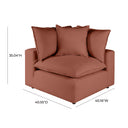 Cali Performance Fabric Modular Corner Chair