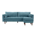 Cave 2-Piece Performance Velvet Sectional