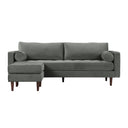 Cave 2-Piece Performance Velvet Sectional