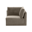 Willow Performance Velvet Modular Corner Chair
