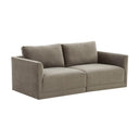 Willow 74" Performance Velvet Modular Loveseat