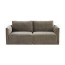 Willow 74" Performance Velvet Modular Loveseat