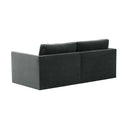 Willow 74" Performance Velvet Modular Loveseat