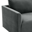 Willow 74" Performance Velvet Modular Loveseat