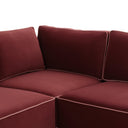 Willow 8-Piece Performance Velvet Modular Large U Sectional