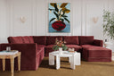 Willow 7-Piece Performance Velvet Modular Large Chaise Sectional