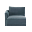 Willow Performance Velvet Modular LAF Corner Chair