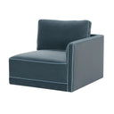 Willow Performance Velvet Modular RAF Corner Chair