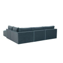 Willow 5-Piece Performance Velvet Modular Right Facing Sectional