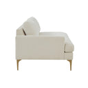 Serena 68" Performance Velvet Modular Loveseat