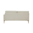 Serena 68" Performance Velvet Modular Loveseat