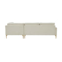 Serena 3-Piece Performance Velvet Chaise Sectional