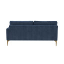 Serena 68" Performance Velvet Modular Loveseat
