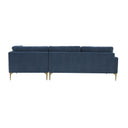 Serena 3-Piece Performance Velvet Chaise Sectional