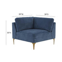 Serena Performance Velvet Modular Corner Seat