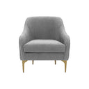 Serena Performance Velvet Accent Chair
