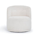 Massa Textured Performance Fabric Swivel Accent Chair