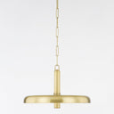 Aged Brass Reynolds Pendant 19.75" by Hudson Valley, view 3