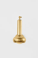 Aged Brass Roald Wall Sconce 5.5" by Hudson Valley, view 3