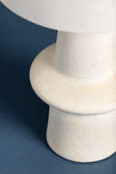 Ceramic Pale Flax Ramapo Table Lamp 15" by Hudson Valley, view 2