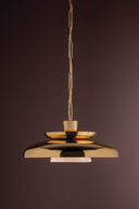 Vintage Brass Ravenna Pendant 22" by Corbett Lighting, view 5