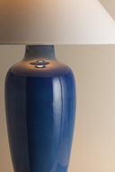 Ceramic Brushed Indigo Rhinelander Table Lamp 22" by Hudson Valley, view 3