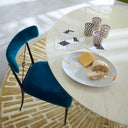 Sunburst Hand-Knotted Round Rug