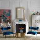 Brass Kidney Small Table