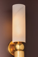 Vintage Brass Ronda Wall Sconce 4.75" by Corbett Lighting, view 7